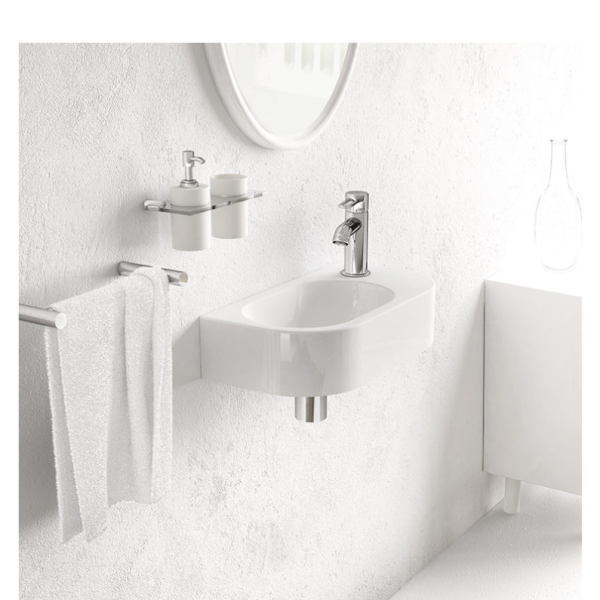 ELARA II Tezgah Üstü/Banyo Dolabına Entegre/Duvara Montaj Lavabo
