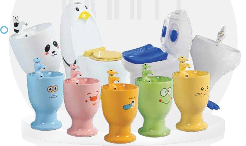 C05-3 Ducky Çocuk Klozeti Sarı - Görsel 3