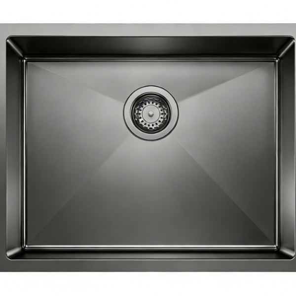 GR 5545  BLACK PASLANMAZ ÇELİK EVİYE