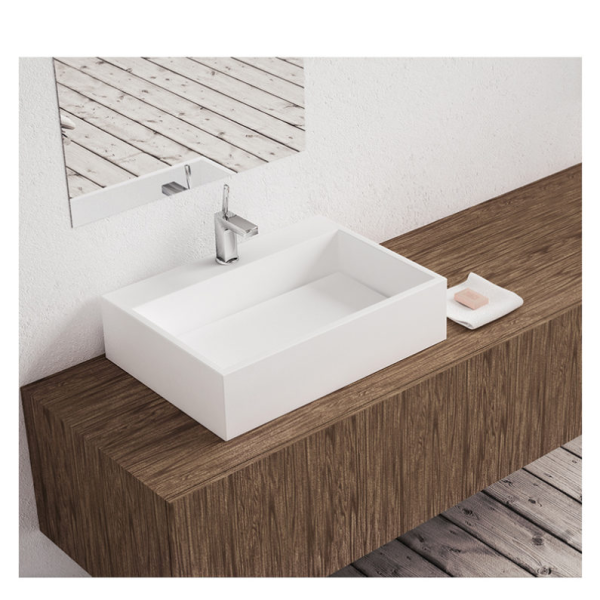 MODICO 60 Tezgah Üstü/Banyo Dolabına Entegre Lavabo
