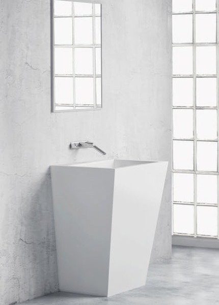 Tebe 55 S Duvara Dayalı Monoblok Lavabo Lavabo